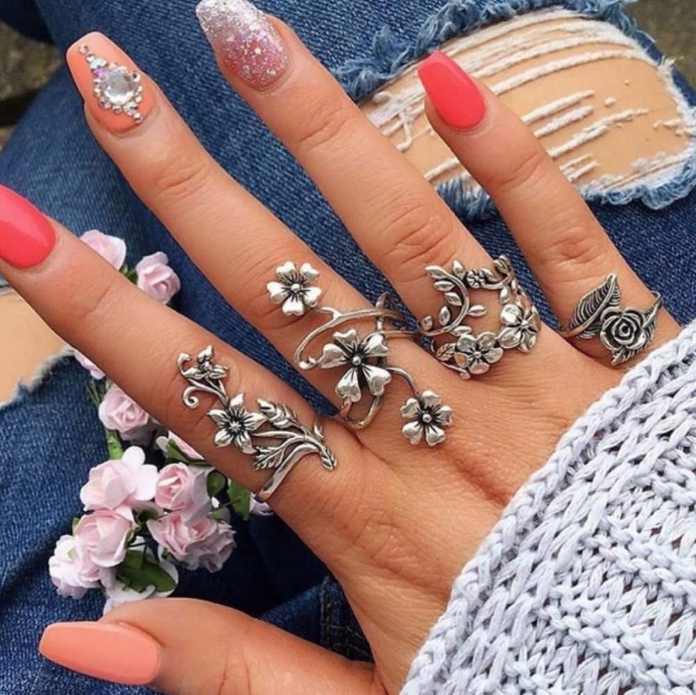 🔥LAST!!!🔥CARVED ROSE MIDI SET